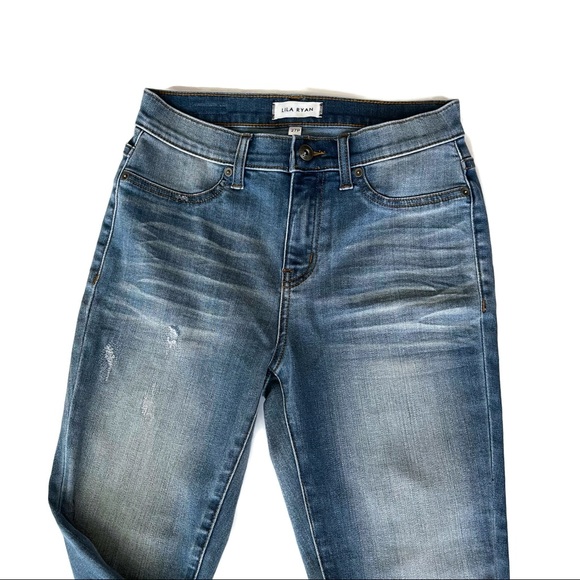 LILA RYAN SLOANE HIGH RISE SKINNY ANKLE JEAN 27P - Picture 11 of 13